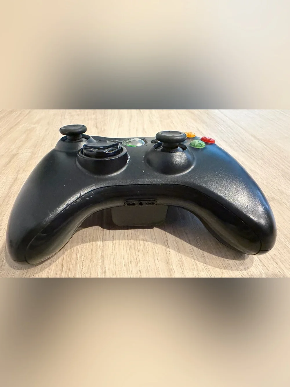 Lot Of 2 Xbox 360 Wireless Controllers – Original Black Edition